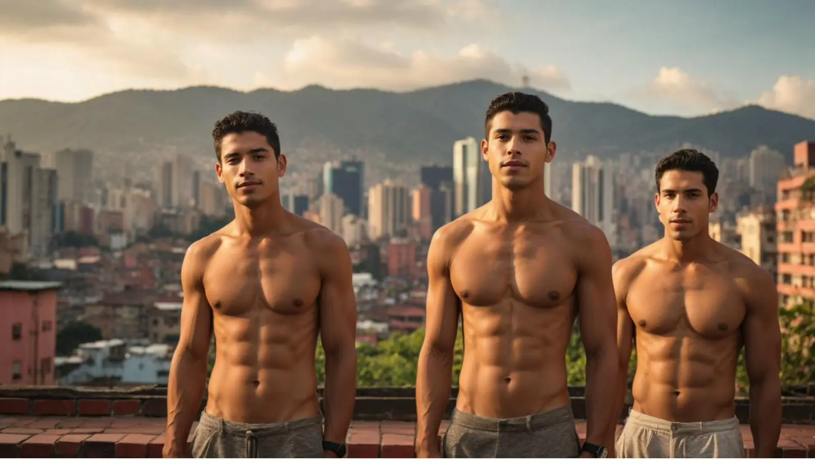 Male model lifestyle